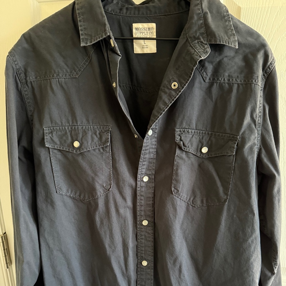 Mission Supply Company Vintage button up